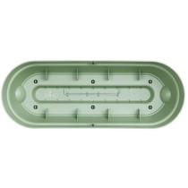 Planteur Rectangle VIBIA - Plastique - Réservoir - Ø50 - Vert