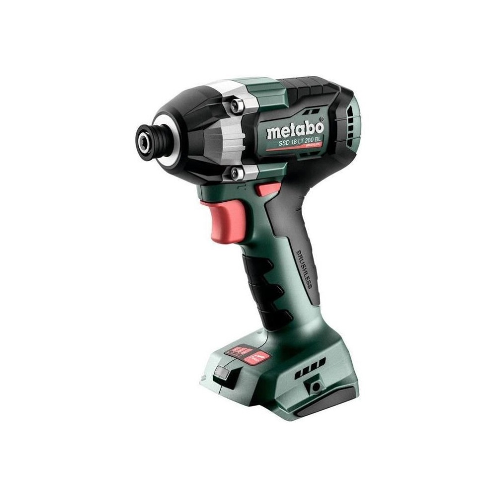 Visseuse a choc sans fil - METABO - SSD 18 LT 200 BL - 18 V - 200 Nm - Professionnelle