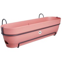 Planteur Rectangle VIBIA - Plastique - Réservoir - Ø70 - Rose Poussi