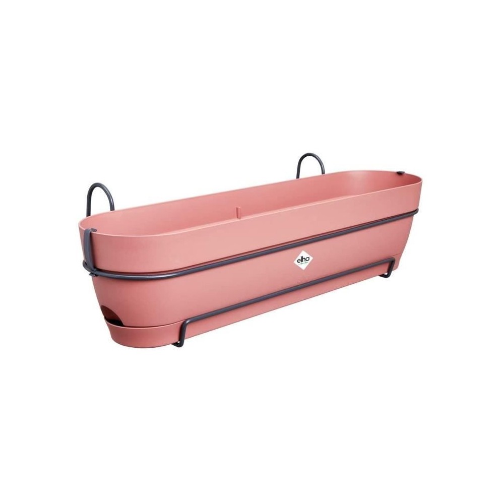 Planteur Rectangle VIBIA - Plastique - Réservoir - Ø70 - Rose Poussi