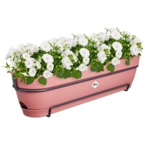 Planteur Rectangle VIBIA - Plastique - Réservoir - Ø70 - Rose Poussi