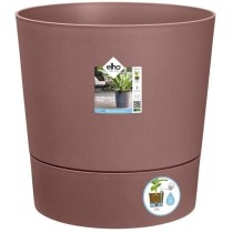 Elho Pot de dleurs Rond GREENSENSE AQUA CARE - Plastique Réservoir -