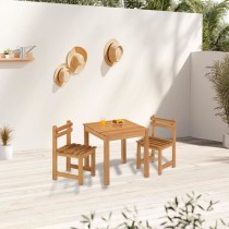 Ensemble repas de jardin pour enfant - 2 personnes - Table carrée 50