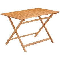 Ensemble repas de jardin en bois d'eucalyptus FSC - 4 personnes