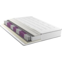 OPTIMA - Matelas - 180 x 200 cm - Epaisseur 29 cm - Ressorts ensachés - 7 zones - Réversible