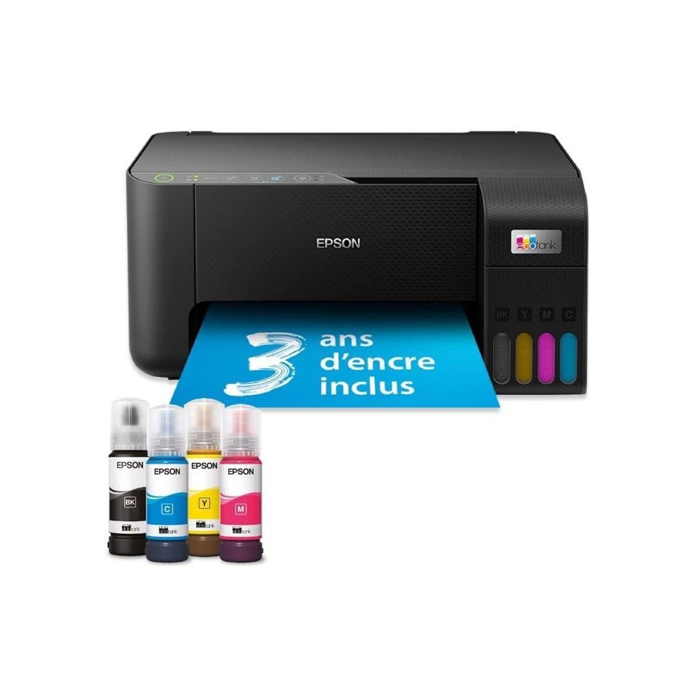 Imprimante multifonction A4 - EPSON - Ecotank ET-2860 - Wi-Fi - Equip