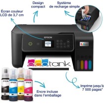 Imprimante multifonction A4 - EPSON - Ecotank ET-2870 - Wi-Fi - Réser