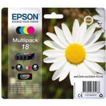 EPSON Multipack T1806 - Pâquerette - Noir, Cyan, Magenta, Jaune (C13T