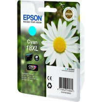 EPSON Cartouche d'encre T1812 XL Cyan - Pâquerette (C13T18124012)