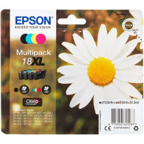 EPSON Multipack XL T1806 - Pâquerette - Noir, Cyan, Magenta, Jaune (C