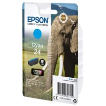 EPSON Cartouche d'encre T2422 Cyan - Eléphant (C13T24224012)