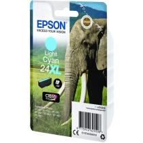 EPSON Cartouche d'encre T2435 XL Cyan Clair - Eléphant (C13T24354012)