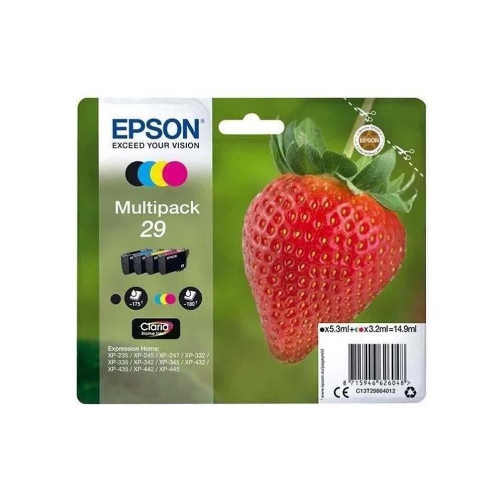 EPSON Multipack T2986 - Fraise - Noir, Cyan, Magenta, Jaune (C13T29864