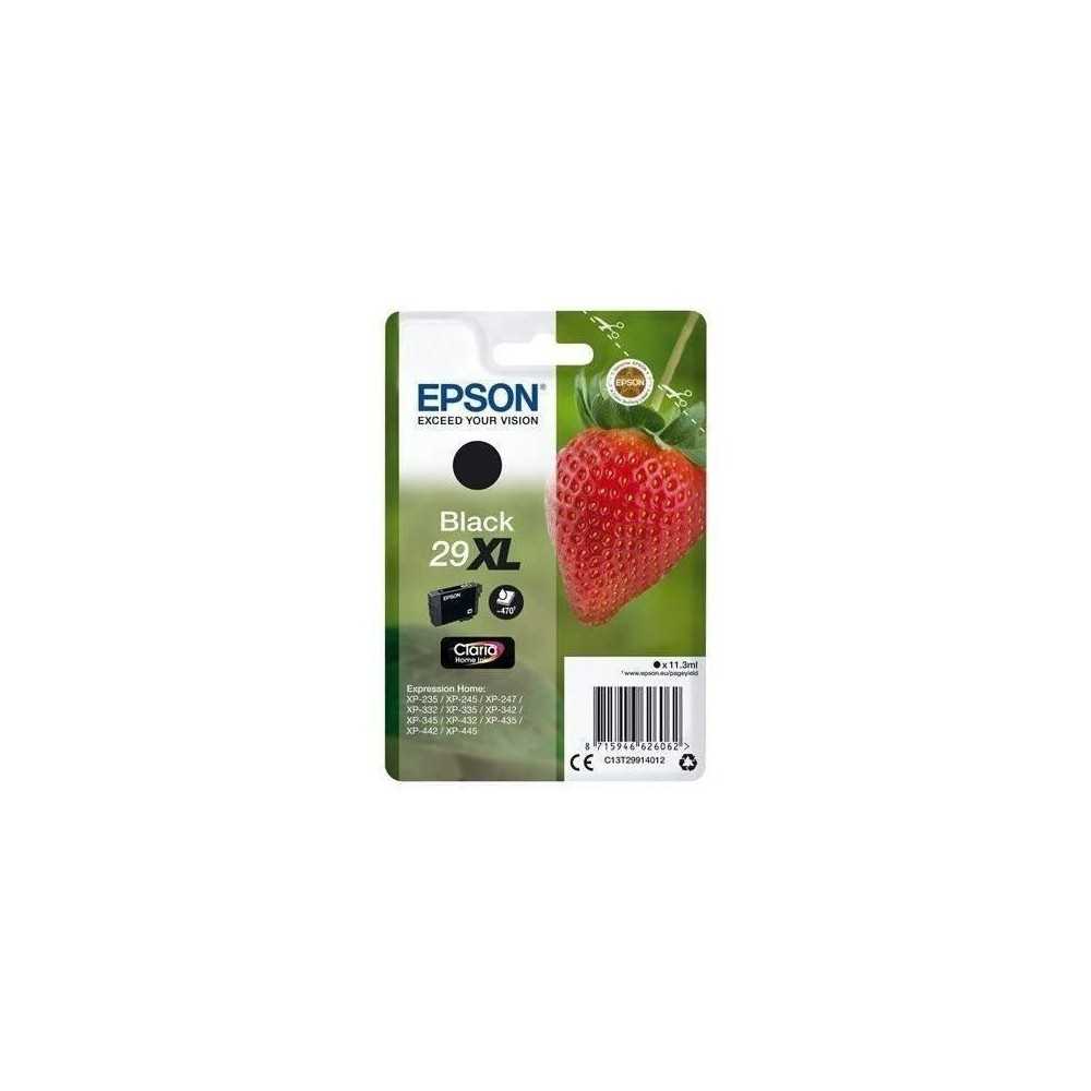 EPSON Cartouche d'encre T2991 XL Noir - Fraise (C13T29914012)