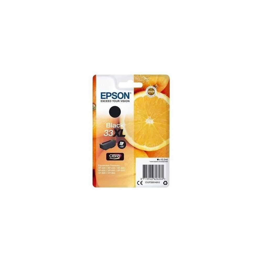 Cartouche d'encre EPSON T3351 XL Noir - Oranges (C13T33514012)