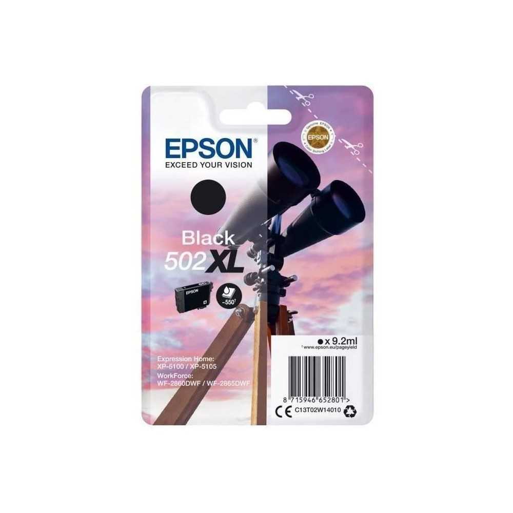 EPSON Cartouche d'encre 502 XL Noir -Jumelles (C13T02W14010)