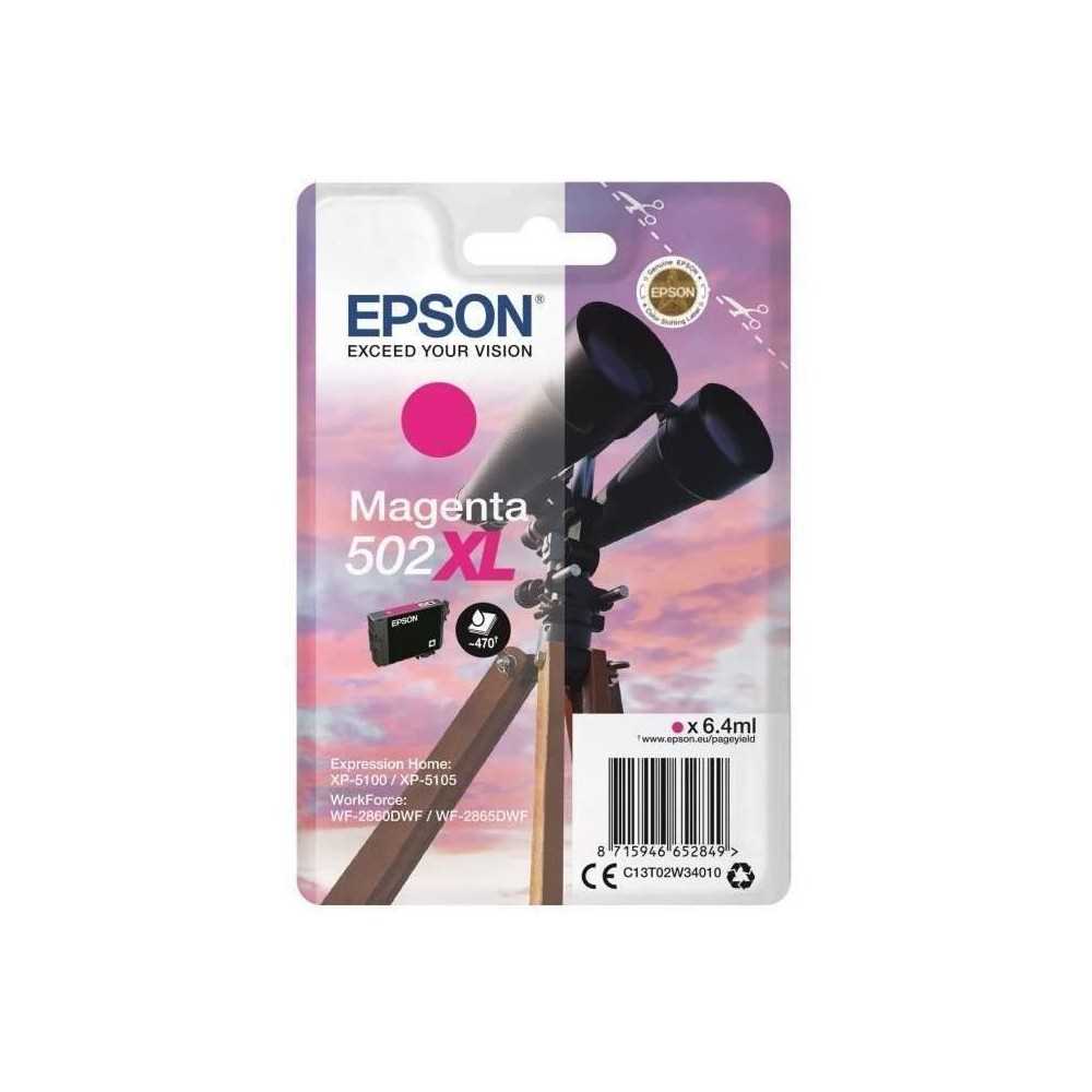 EPSON Cartouche d'encre 502 XL Magenta - Jumelles (C13T02W34020)