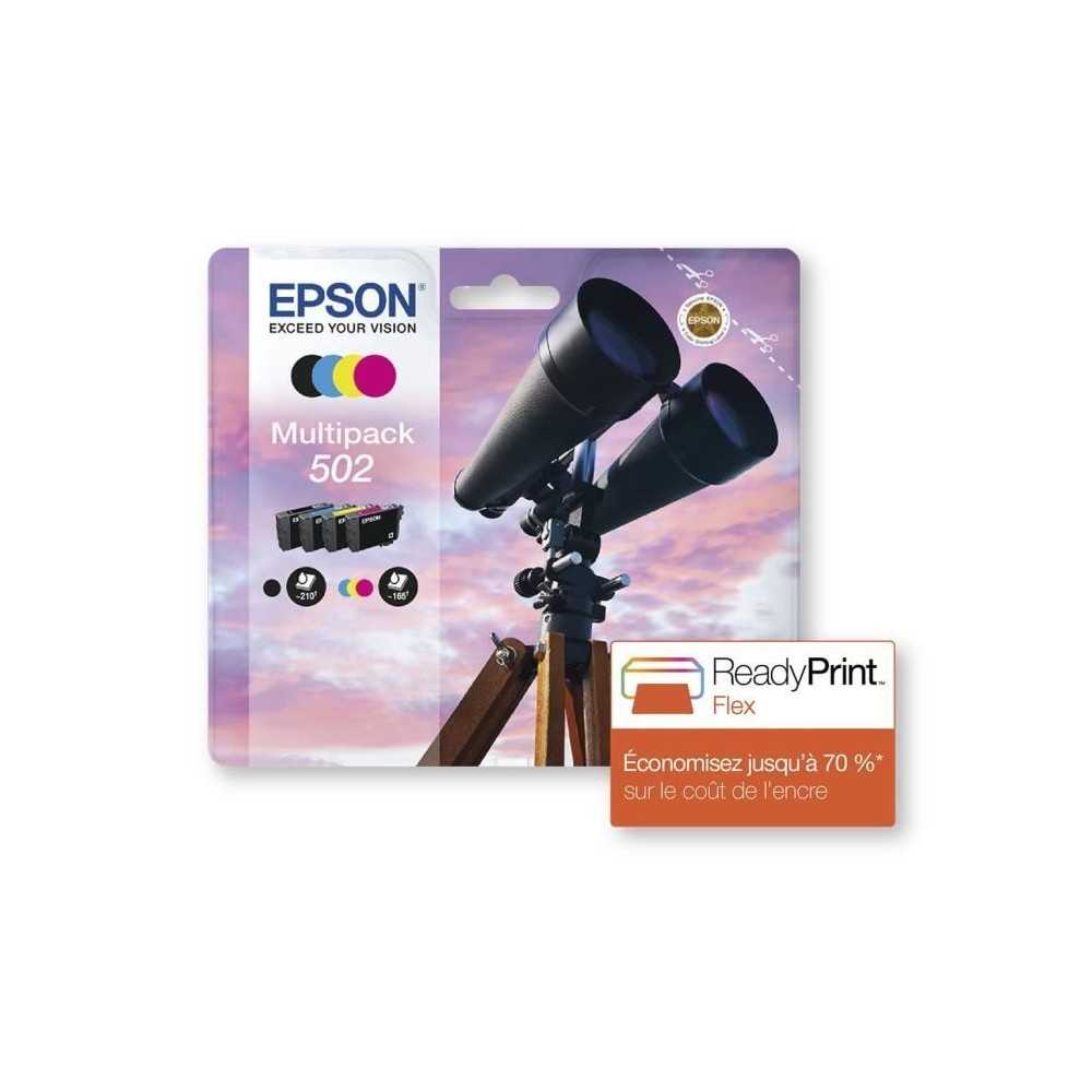 EPSON Multipack 502 - Jumelles - Noir, Cyan, Magenta, Jaune (C13T02V64