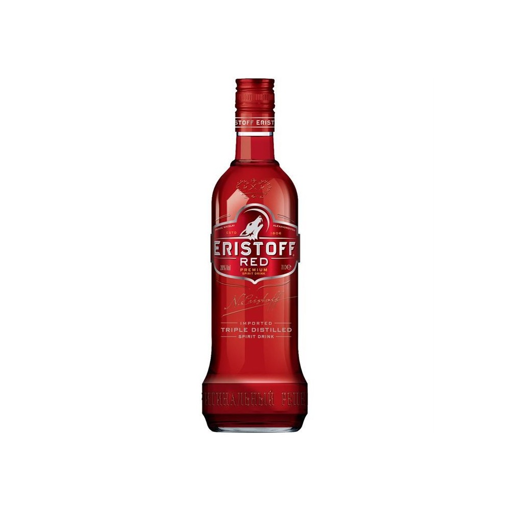 Vodka aromatisée Eristoff Red Ginger - 70 cl - 18°