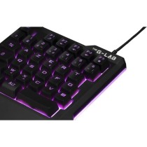 Clavier Gamer - THE G-LAB - KEYZ THORIUM - MINI CLAVIER- Filaire - Noir