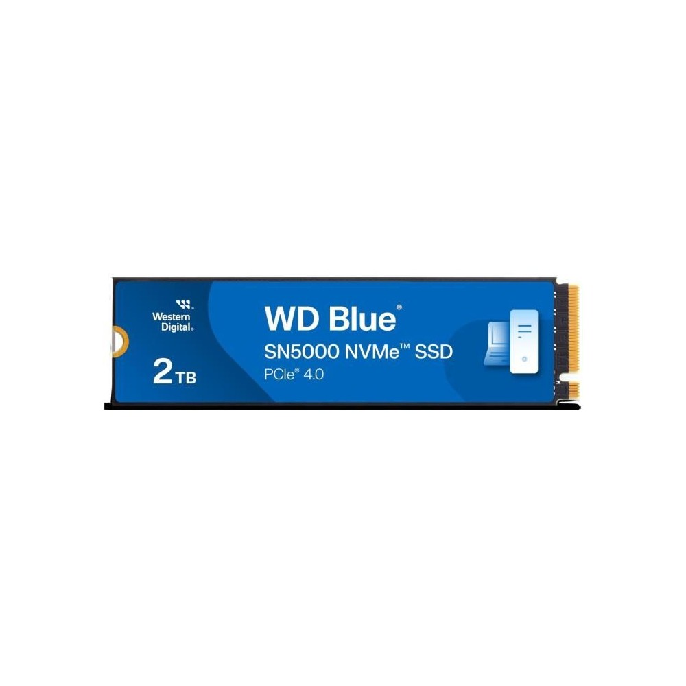 WESTERN DIGITAL - SN5000 - Disque SSD Interne - 2 To - WDS200T4B0E