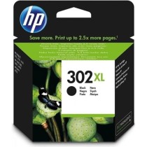 HP 302XL Cartouche d'encre noire grande capacité authentique (F6U68AE