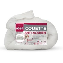 Couette anti-acariens - 220 x 240 cm - Chaude - 400 g/m² 2 personnes