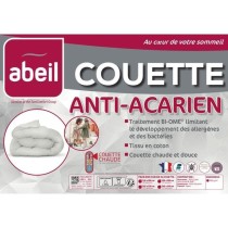 Couette anti-acariens - 220 x 240 cm - Chaude - 400 g/m² 2 personnes