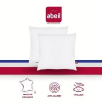 Lot de 2 oreillers anti-acariens - 60 x 60 cm - 100% coton traité Bio