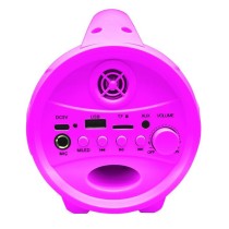 Enceinte Bluetooth Sans-Fil Lumineuse avec Micro Barbie