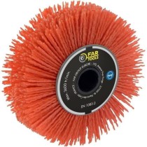 Brosse de précision a nylon abrasif - FARTOOLS - Ø120mm/L20mm - Idé