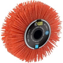 Brosse de précision a nylon abrasif - FARTOOLS - Ø120mm/L20mm - Idé