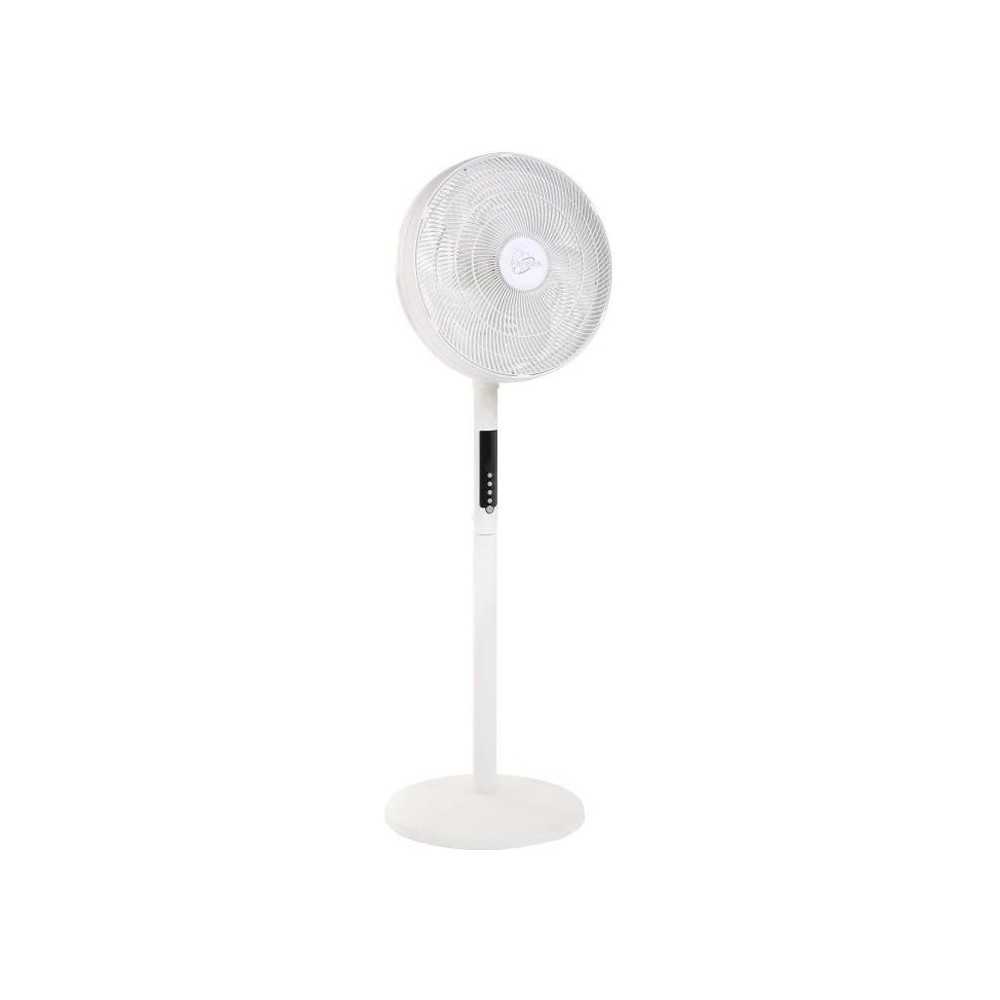 AIR-LIGHT RING - Ventilateur sur pied & Brasseur d'air blanc Ø40cm 70