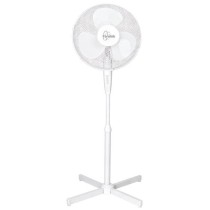 Ventilateur sur pied TENESSEE - FARELEK - Ø40cm 50W - Blanc - Oscilla