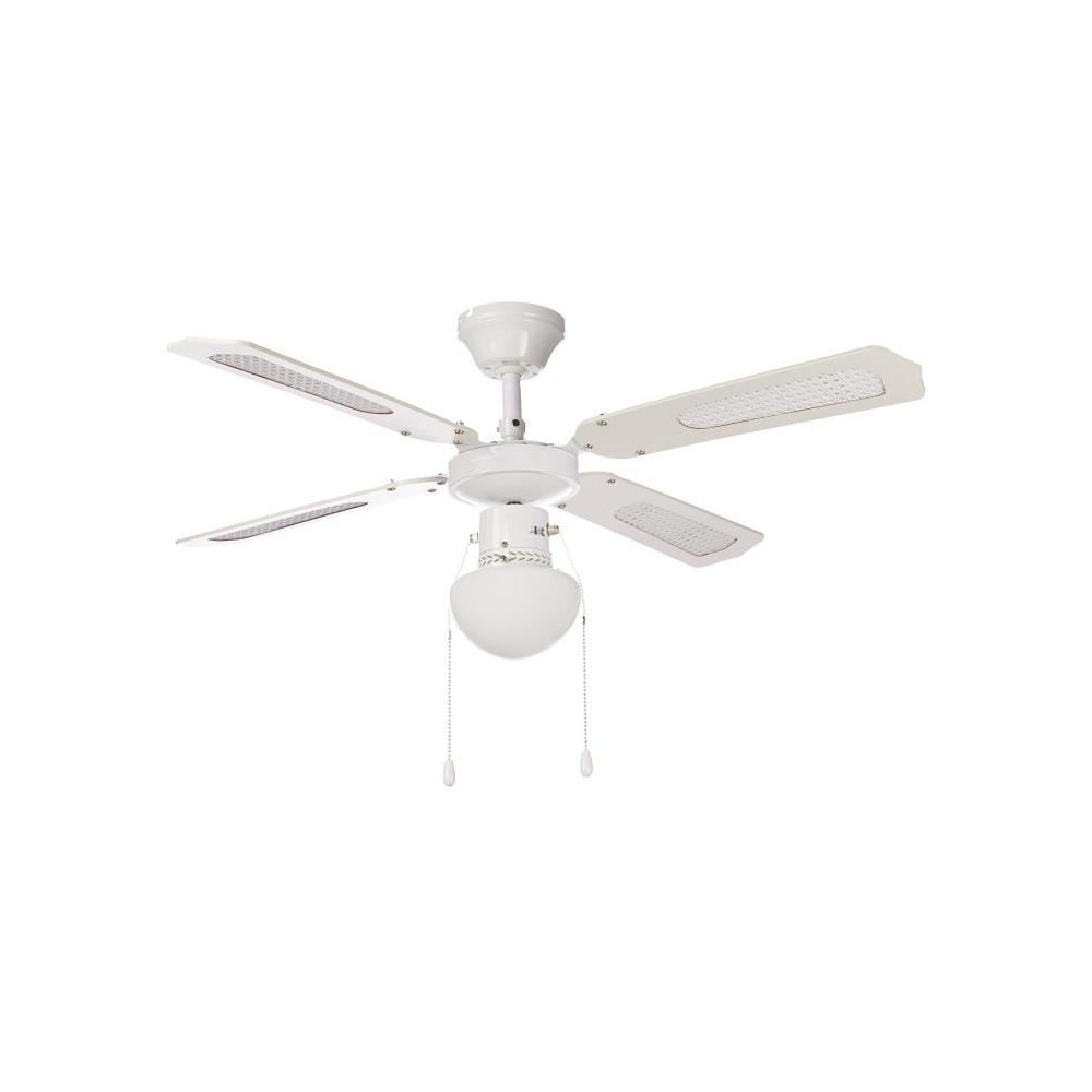 Ventilateur de plafond réversible FARELEK BALI - Ø 107 cm, 4 pales b