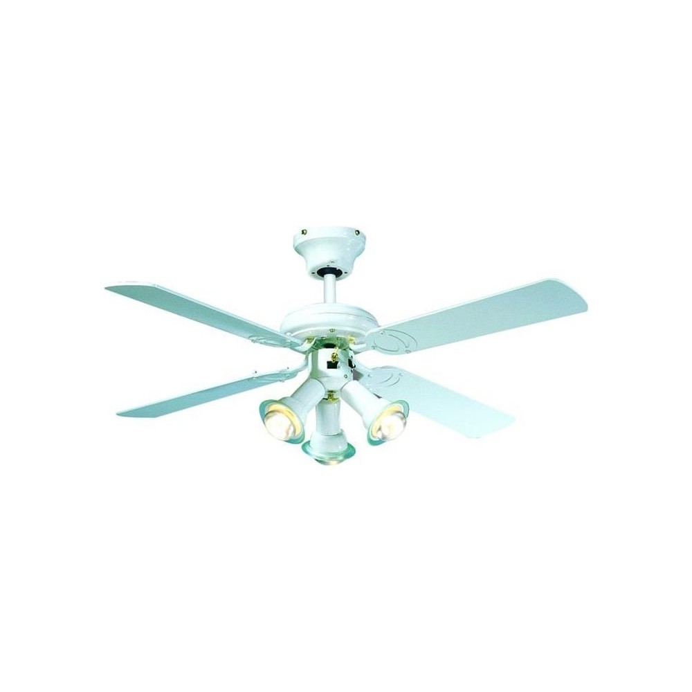 Ventilateur de plafond réversible FARELEK MALDIVES - Ø 107 cm, 4 pal