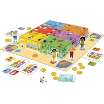 Jeu de société - NATHAN - J'achete - Jeu de courses avec 6 boutiques, 15€ a dépenser