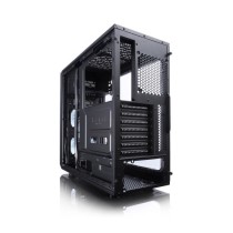 FRACTAL DESIGN BOITIER PC Focus G - Moyen Tour - Noir - Verre trempé