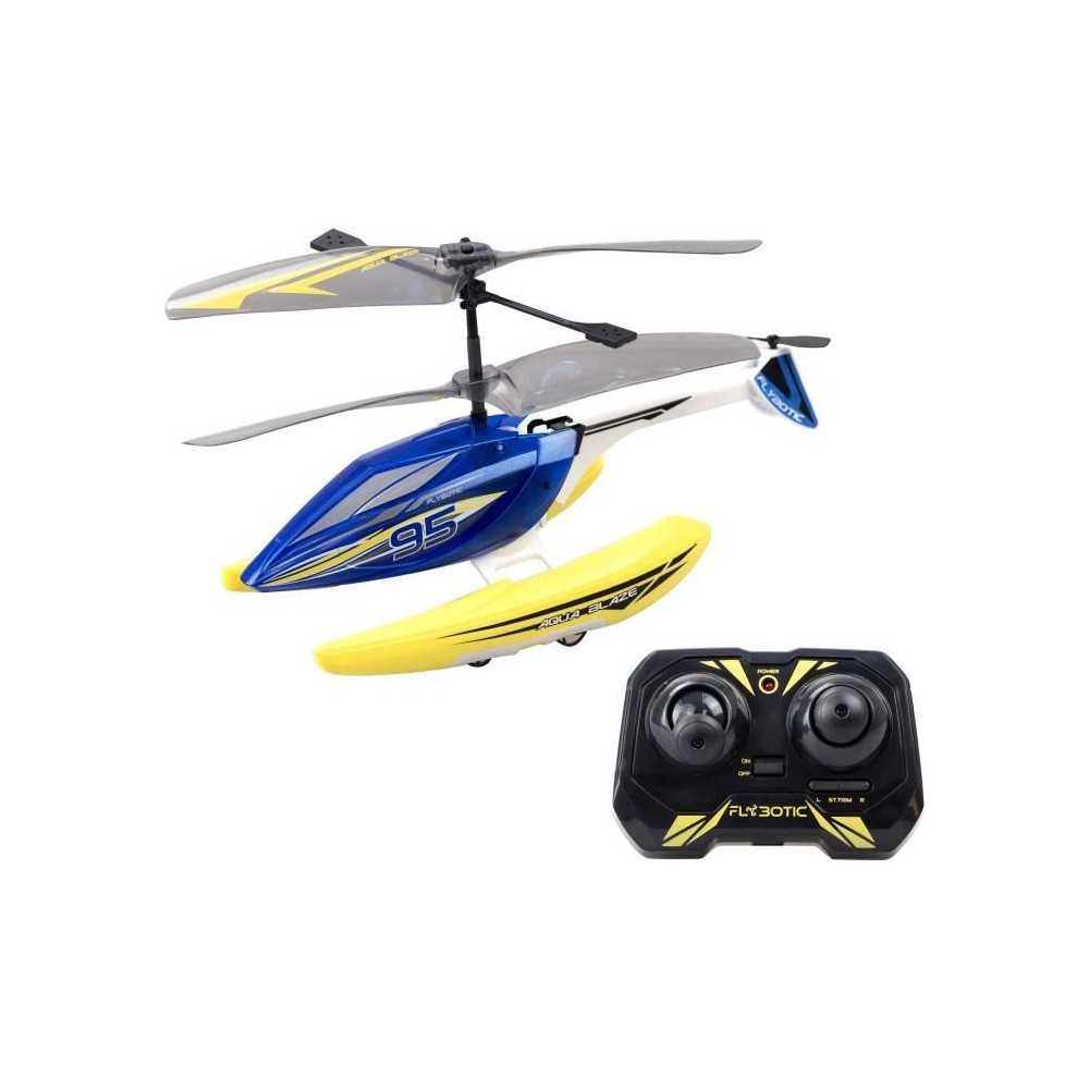 Hélicoptere Télécommandé - FLYBOTIC - Helico Aqua Blaze - 19 -5 cm