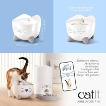 CAT IT Fontaine a eau automatique pour chat - 2,5 L - Bleu