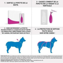 FRONTLINE 3 pipettes Tri-Act - Pour chien de 20 a 40 kg