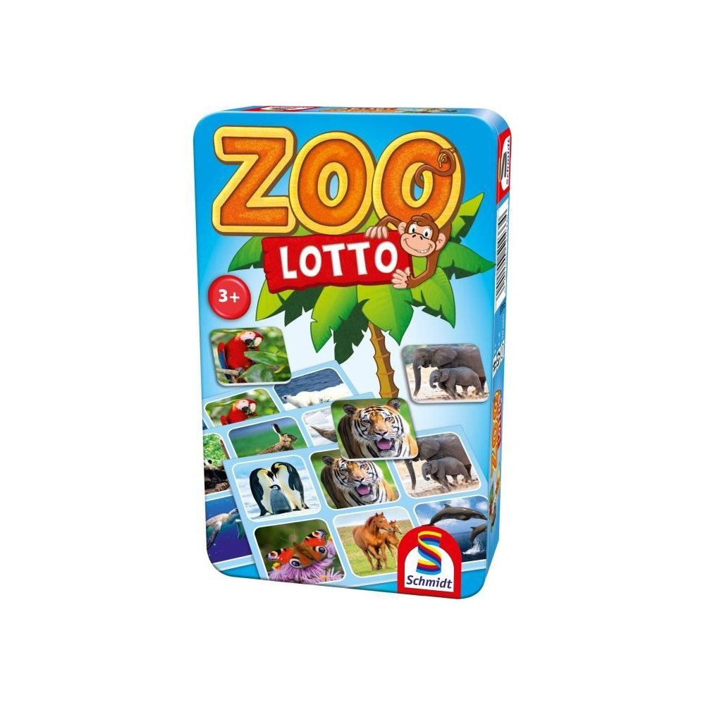 Zoo Lotto - Jeux de Société - SCHMIDT SPIELE - Amusez-vous en famill