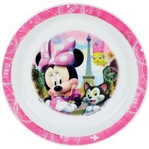 Lot Vaisselle Disney Minnie - FUN HOUSE - 006377 - Verre, Assiette Cre