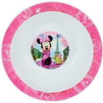 Lot Vaisselle Disney Minnie - FUN HOUSE - 006377 - Verre, Assiette Cre