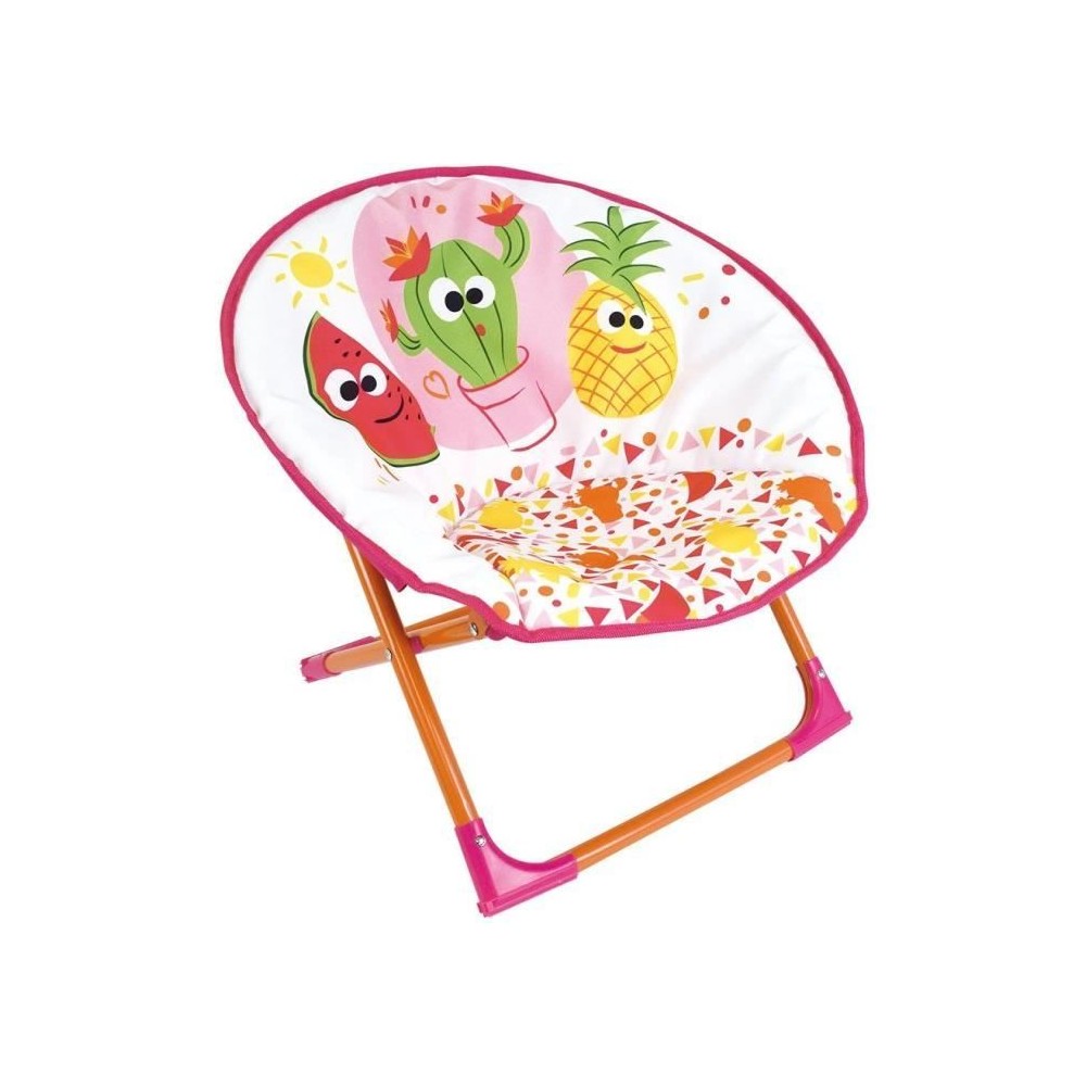 Fun house fruity's siege lune pliable fruits pour enfant h.47 x l.54 x