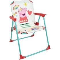 FUN HOUSE Peppa Pig Salon de jardin - 1 table H.46xø46cm, 2 chaises H