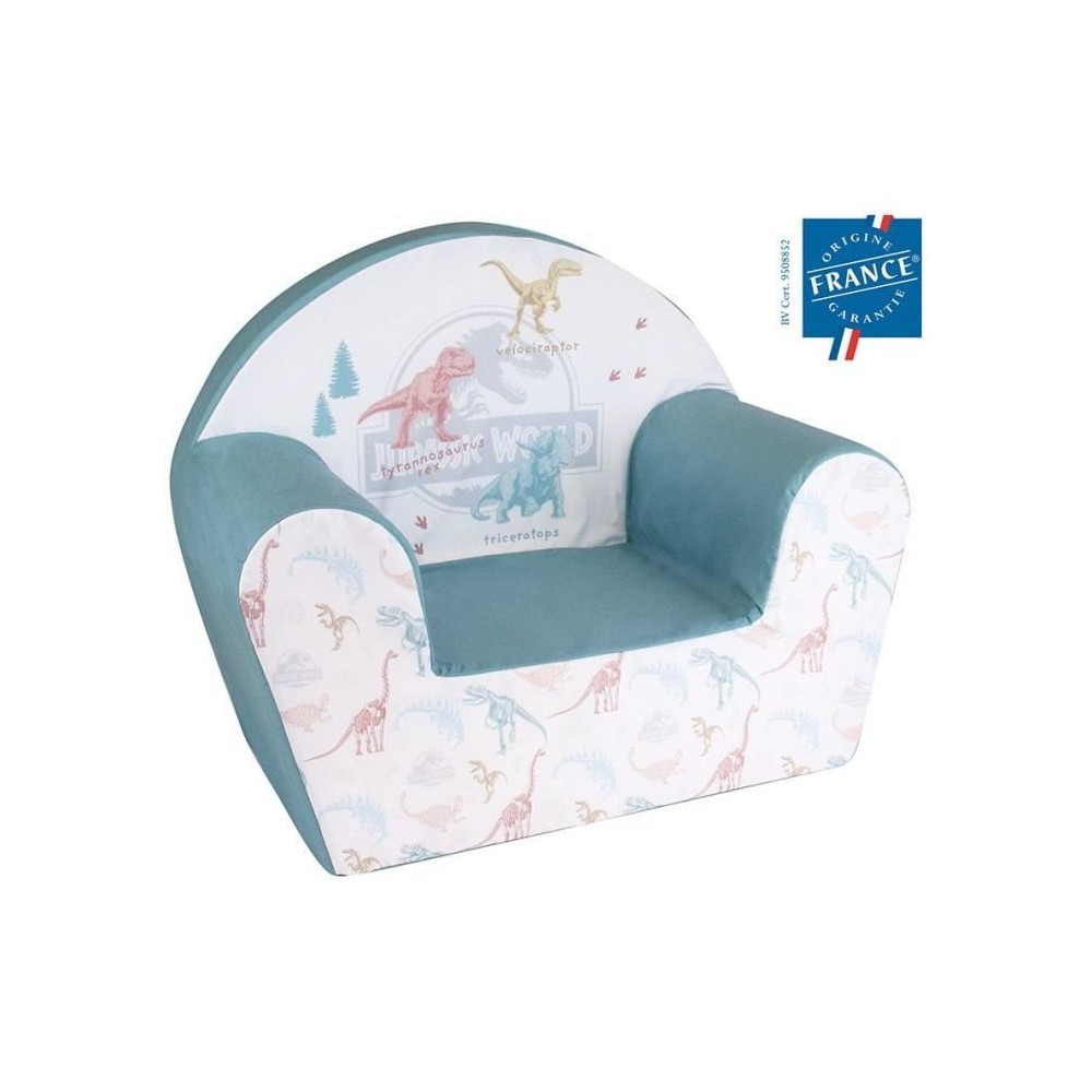 Fauteuil Club dinosaures - FUN HOUSE - Jurassic World - Pour enfant -