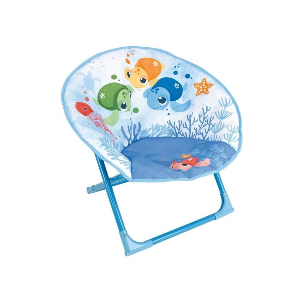 Fun house ma petite carapace siege lune pliable tortues aquatiques pou