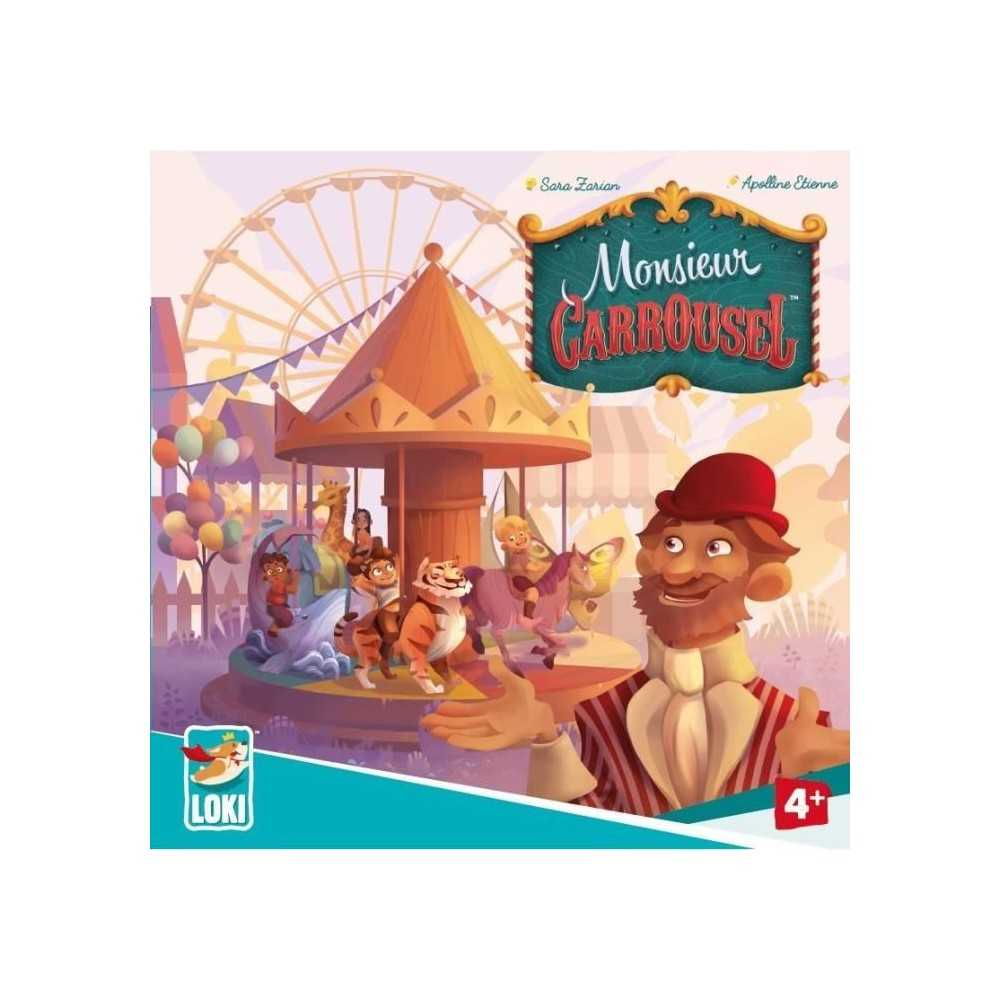 MONSIEUR CARROUSEL - Jeu de société - Coopératif - Des 4 ans - LOKI