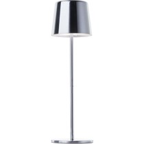 Lampe a poser d'extérieur - BRILLIANT - XAANA - Rechargeable - Chrome